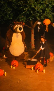 Маша и Медведь Готовы к Legendary Halloween!