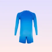 The Land of Legends Men's Long Sleeve Swim Top Blue