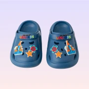 The Land of Legends Chateau Kids Blue Slippers