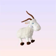 Goat Plush Toy - Masha and the Bear