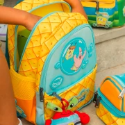 Nickelodeon Sünger Bob Ananas Desenli Okul Çantası