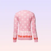 SpongeBob SquarePants Women’s Pink Knitted Christmas Sweater