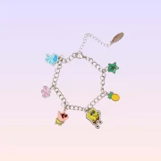 SpongeBob SquarePants Figurine Set of 2 Bracelets