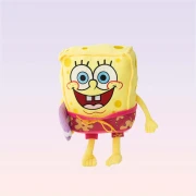 Nickelodeon Мягкая игрушка Губка Боб с доской для сёрфинга, 20 см