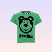 Bear Boys’ Green Crew Neck T-Shirt