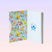 Nickelodeon Sünger Bob Kare Pantalon Desenli A5 Spinner Not Defteri