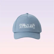 Nickelodeon Star Trek™ Text-Printed Cap – Smoked Gray – Unisex Kids