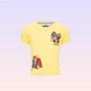 Masha and The Bear Boys' Yellow Short and T-shirt Set