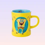 SpongeBob SquarePants Glitter Ceramic Mug