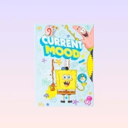 Nickelodeon Sünger Bob Kare Pantalon Desenli A5 Spinner Not Defteri