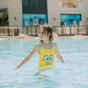 Nickelodeon SpongeBob SquarePants Printed Swimsuit – Yellow – Girls