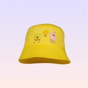 Nickelodeon SpongeBob Character Yellow Bucket Hat