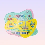 The Land of Legends Sparkle Magnet