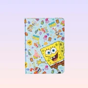 Nickelodeon Defter Sünger Bob Kare Pantalon Desenli A5 Not Defteri