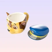 PAW Patrol Chase Ceramic Mug with Lid