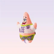 Nickelodeon Мягкая игрушка Патрик в футболке из Губки Боба, 20 см