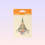 Металлический магнит Legends Château