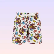 Masha and The Bear Boys' Yellow Short and T-shirt Set