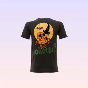 SpongeBob SquarePants Men’s Legendary Halloween Black T-Shirt