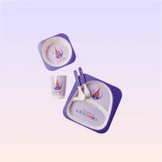 The Land of Legends Toy Plate Set