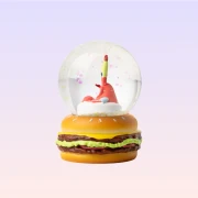 SpongeBob SquarePants Mini Snow Globe With Mr. Krabs Figure