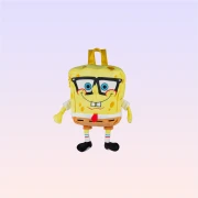 Nickelodeon Sünger Bob Figürlü Peluş Sırt Çantası 35 cm
