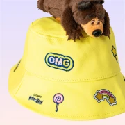 Masha and The Bear - Bear Yellow Plush Kids’ Hat