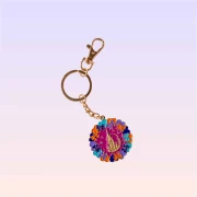 The Land of Legends Chateau Pink Keychain