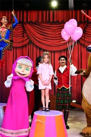 Surprise Birthday Celebration with Masha and The Bear!