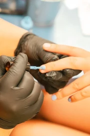 Tattoo and Nail Polish