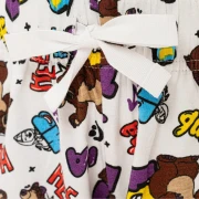 Masha and The Bear Boys' Yellow Short and T-shirt Set