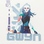 Футболка с Принтом Гвиндалаиз Звёздного пути™️ от Nickelodeon – Белая – Для Девочек