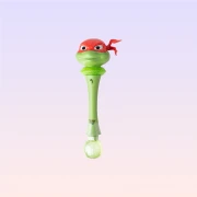 Nickdelodeon Genç Mutant Ninja Kaplumbağalar Raphael Bubble Wand