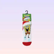 SpongeBob SquarePants Kids’ Unisex Christmas Socks