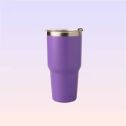 The Land of Legends Chateau Print Thermos - Purple