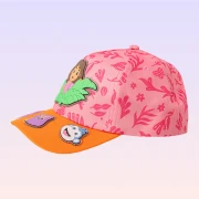 Dora Kız Çocuk Şapka - Pembe Turuncu