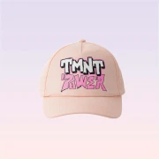 Nickelodeon Teenage Mutant Ninja Turtles Pink Cap with Text – Unisex Kids
