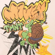 Nickelodeon Genç Mutant Ninja Kaplumbağalar Baskılı Bisiklet Yaka Yavruağzı Kız Çocuk Sweatshirt