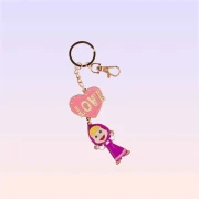 Masha Duo Keychain - Love - Masha and The Bear