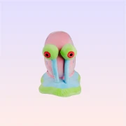 Nickelodeon Sünger Bob Gary Figürlü Peluş 30 cm