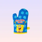 Sünger Bob Kare Pantolon Tekli Fırın Eldiveni