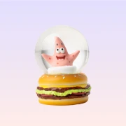 SpongeBob SquarePants Mini Snow Globe With Patrick Star Figure