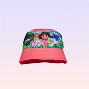 Nickelodeon Dora Figürlü Bucket Çocuk Şapkası