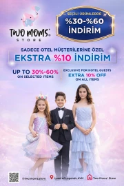 Two Moms' Store - Otel Misafirlerine Özel Kampanya İçerikleri