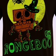 SpongeBob SquarePants Men’s Legendary Halloween Black T-Shirt