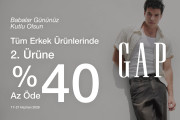 40% Advantage on the Second Item at GAP for Father’s Day