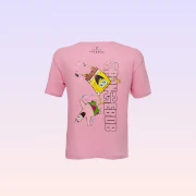 Nickelodeon SpongeBob SquarePants & Patrick Star Front and Back Print Crewneck T-Shirt – Women