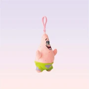 Nickelodeon SpongeBob Patrick Character Plush Keychain