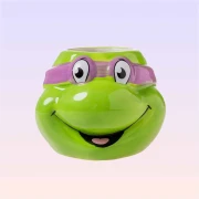 Teenage Mutant Ninja Turtles 3D Donatello Mug – Green Purple