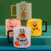 Nickelodeon Sünger Bob Bay Yengeç Baskılı Seramik Kupa